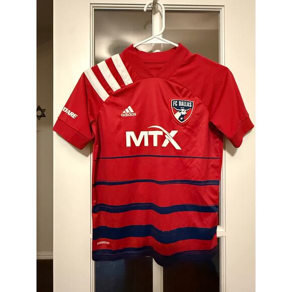 FC Dallas Youth Home Jersey #4 – Adidas AEROREADY – Size 11-12Y / 152 - Picture 4 of 7